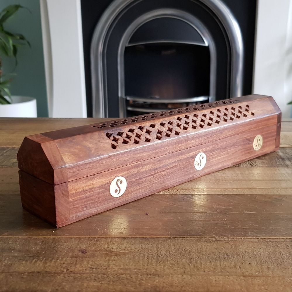 Wooden incense towers Wooden incense smoke box burners