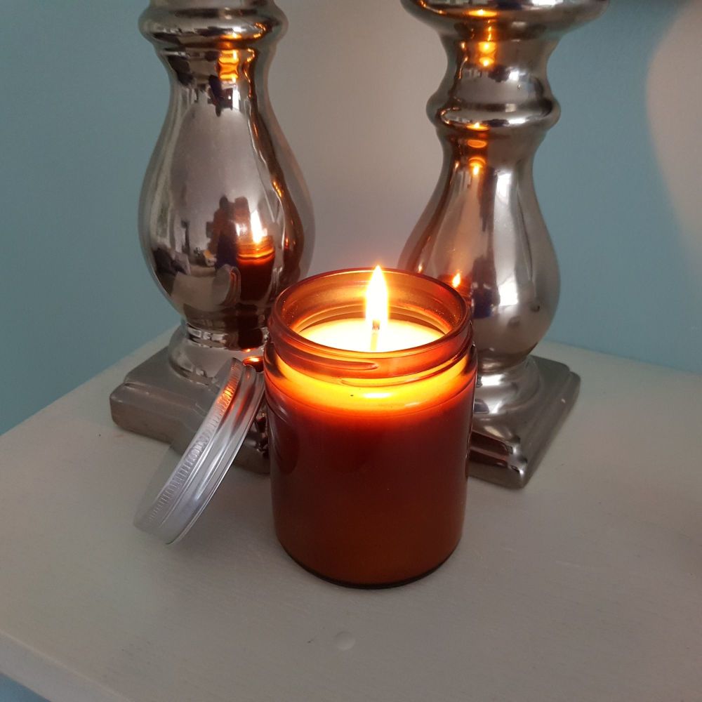 Large Aromatherapy  Jar Candle 40hr - BE CHILLED (Unlabelled)