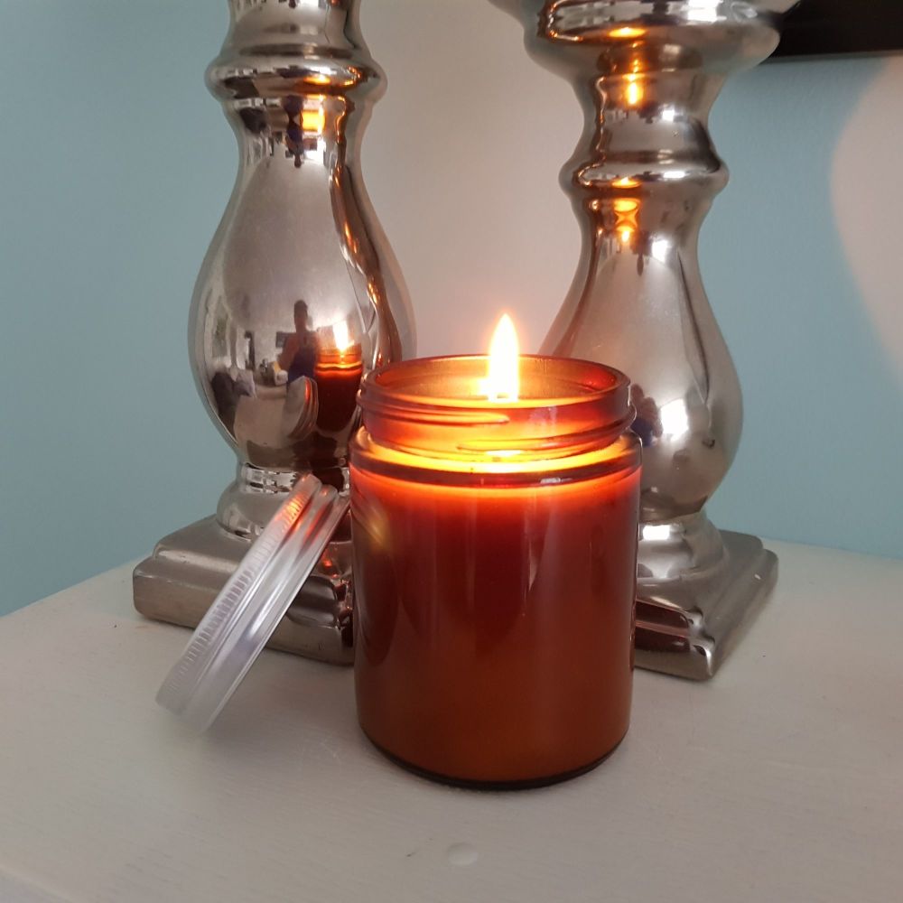 Large Aromatherapy Jar Candle - APHRODISIAC (Unlabelled)