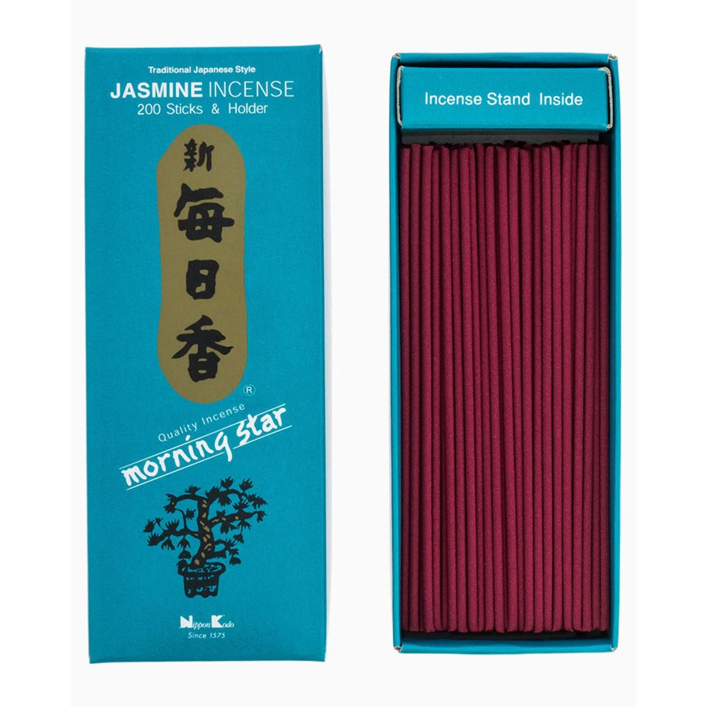 Morning Star Jasmine incense sticks - Box of 200