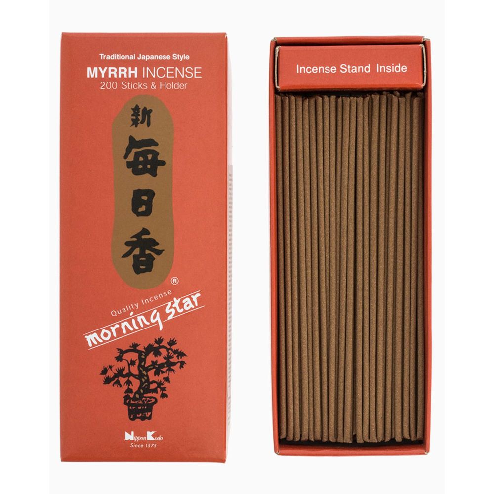 Morning Star Myrrh incense sticks - Box of 200