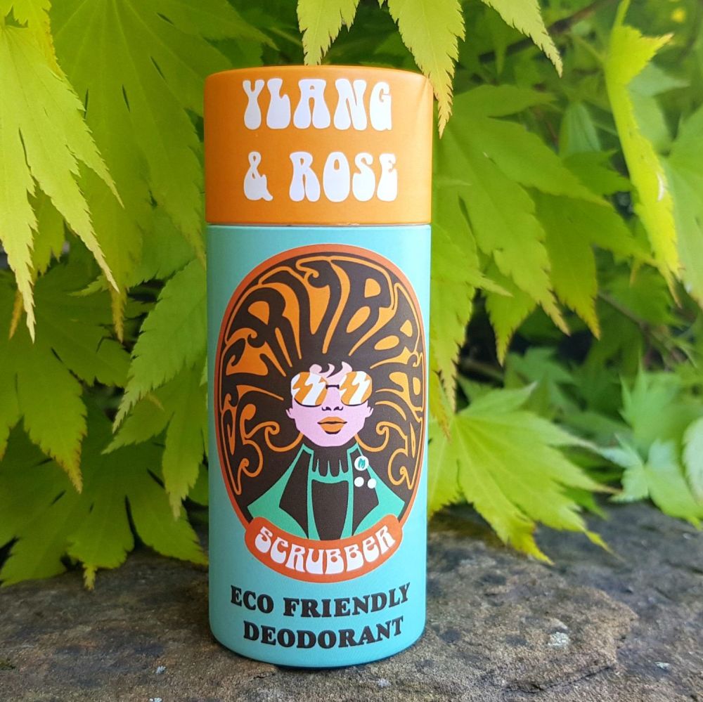 Ylang & Rose Scrubber natural deodorant 85g