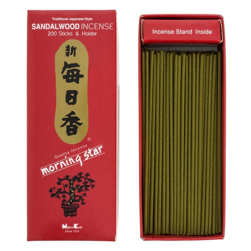 Morning Star Sandalwood incense sticks - Box of 200