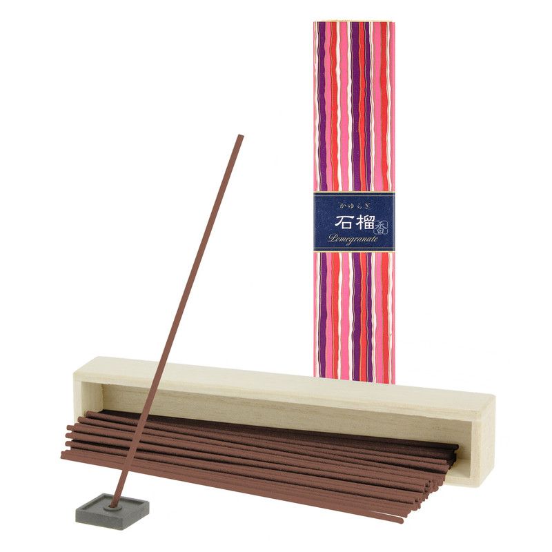 Kayuragi Pomegranate incense Sticks - Box of 40