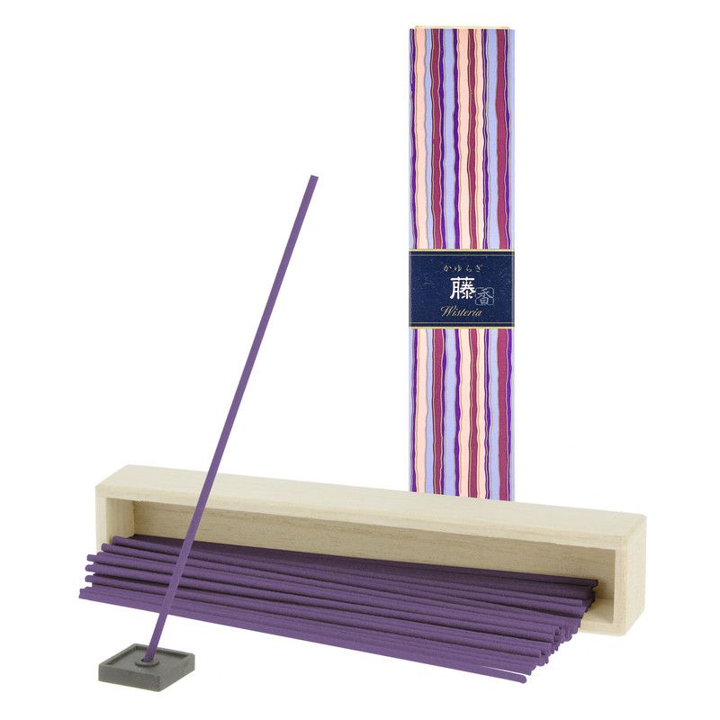 Kayuragi Wisteria incense Sticks - Box of 40 sticks