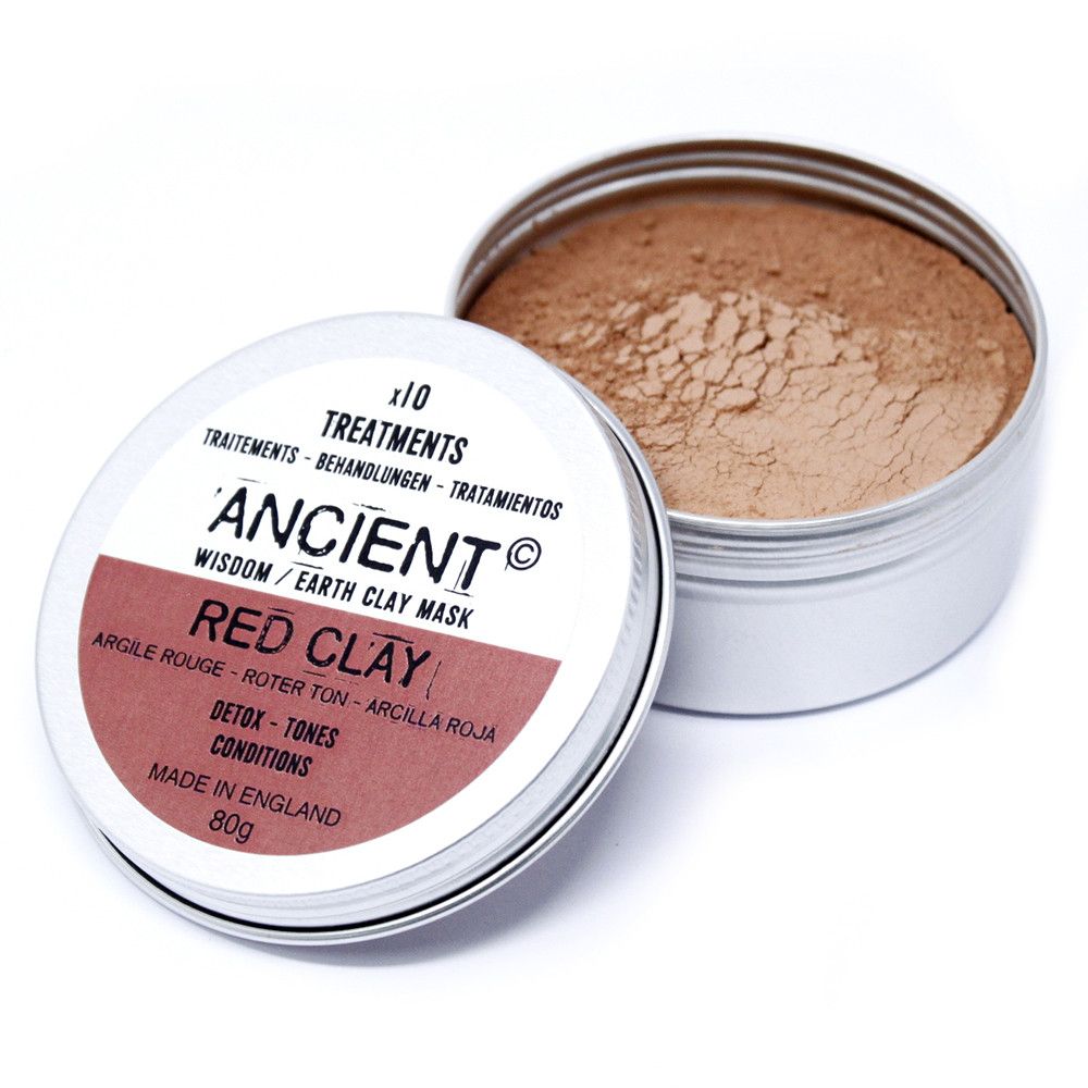 Red Face Clay 80g - Detox & Tone