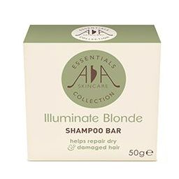 AA Skincare Illuminated Blonde Solid shampoo bar 50g for Dry & Damaged Hair