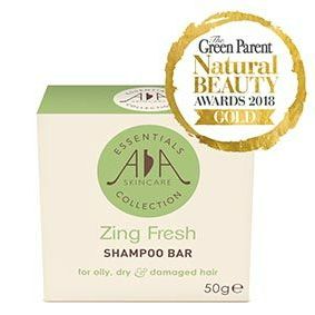 AA Skincare Zing Solid shampoo bar 50g for Oily Damaged Hair