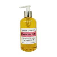 MIDNIGHT KISS SENSUAL MASSAGE OIL with Orange, Patchouli & Ylang ylang 250ml