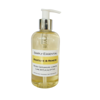RESTORE & RENEW MASSAGE OIL with Rose Geranium, Lemon, Lime & Eucalyptus 250ml