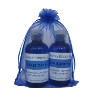 Shaving oil Calm Days & Skin Soothing  - Blue Gift Bag