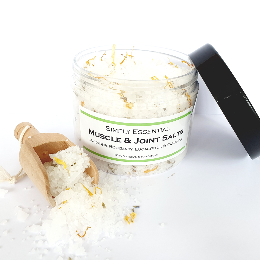 MUSCLE & JOINT Magnesium and Dead Sea Bath Salts with scoop 500g LARGE