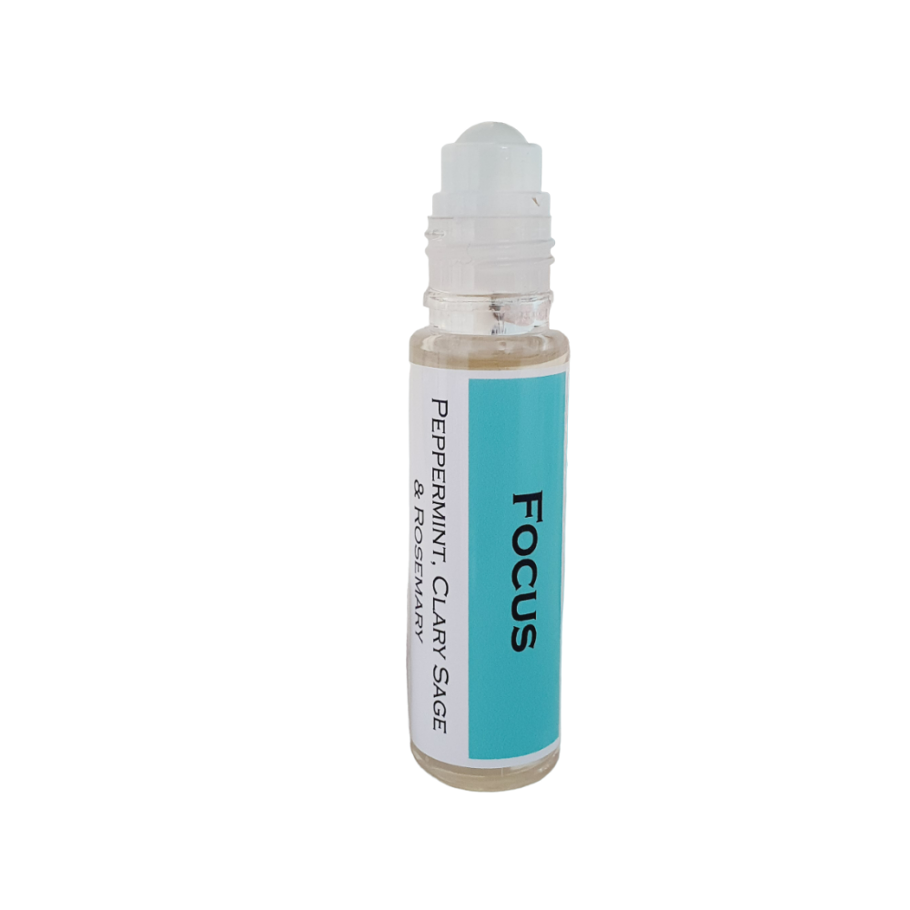 FOCUS Peppermint, Rosemary & clary sage Roll on oil