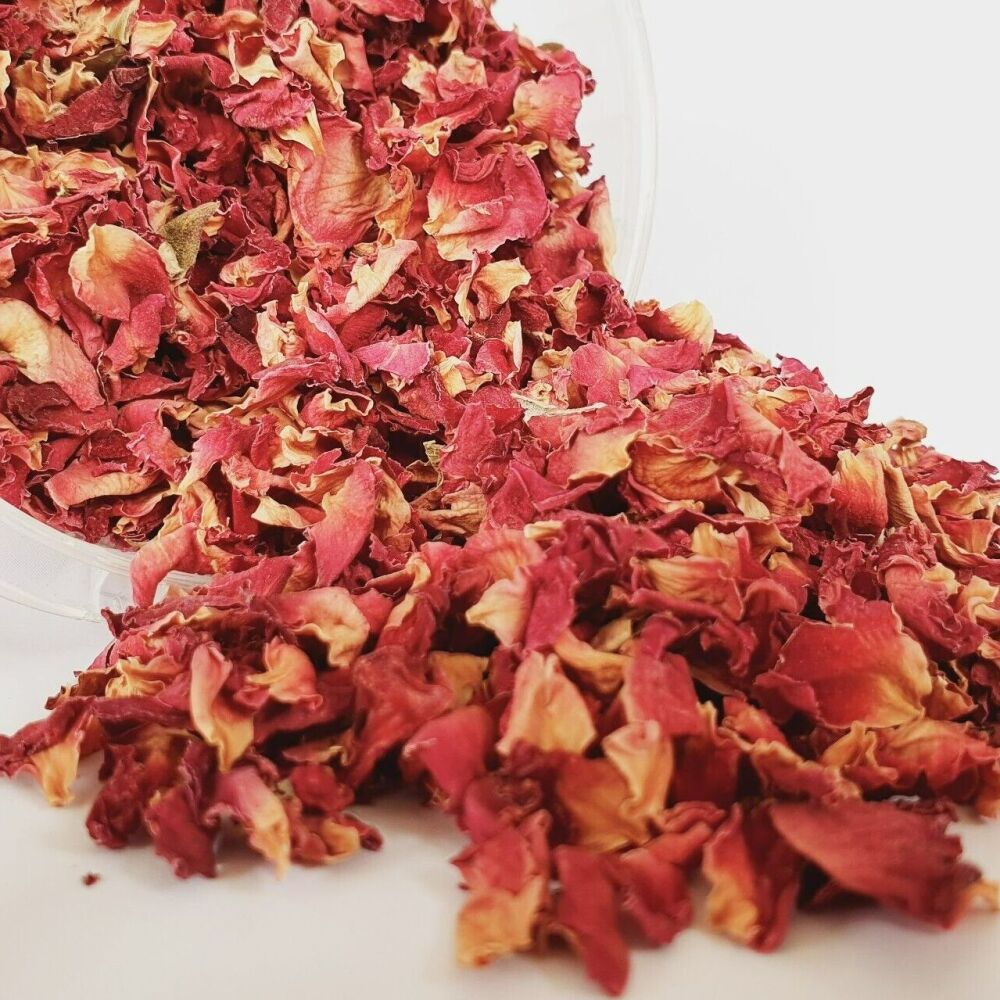 Dried Rose Petals 100g Cosmetic Grade