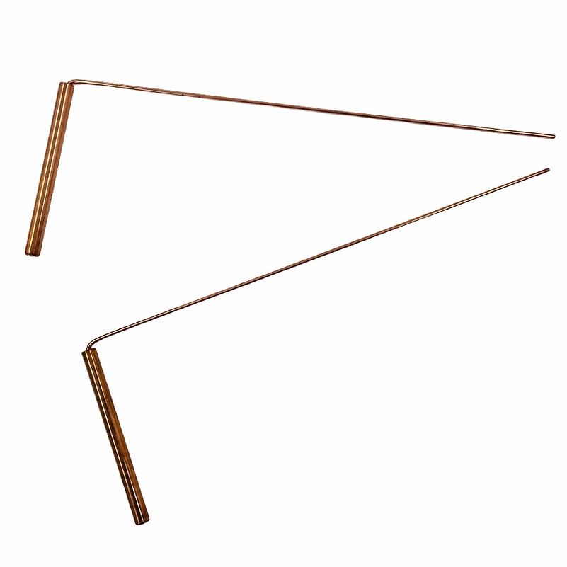 Copper Dowsing Rods (330mm x 90mm) Large