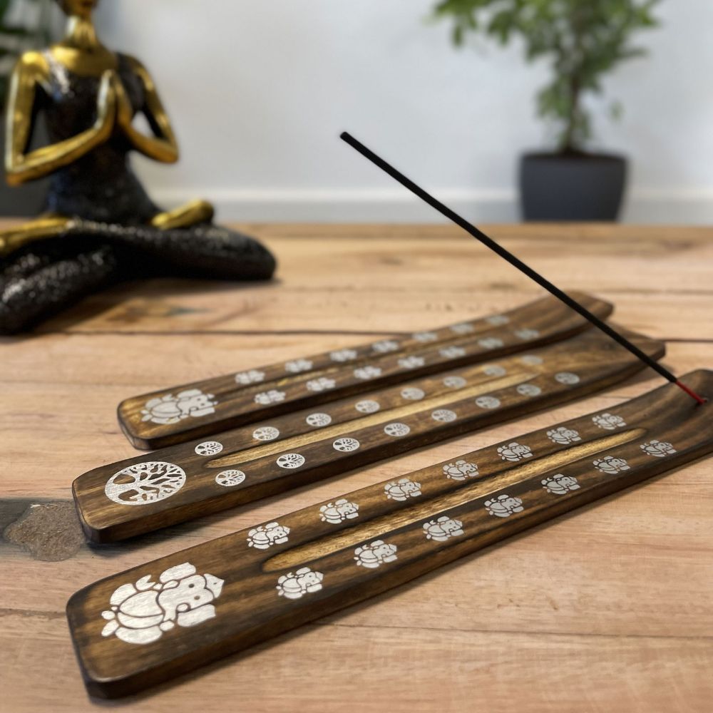 INCENSE  HOLDERS & PLATES