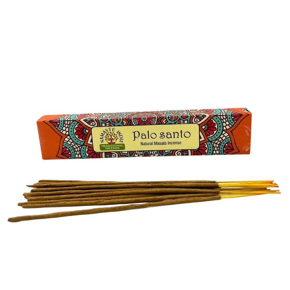Namaste  Palo Santo hand rolled Masala incense sticks
