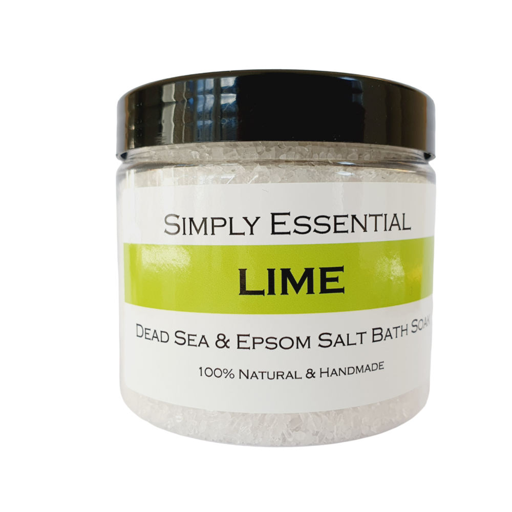 LIME Bath Salts with Dead Sea & Epsom salts 225g