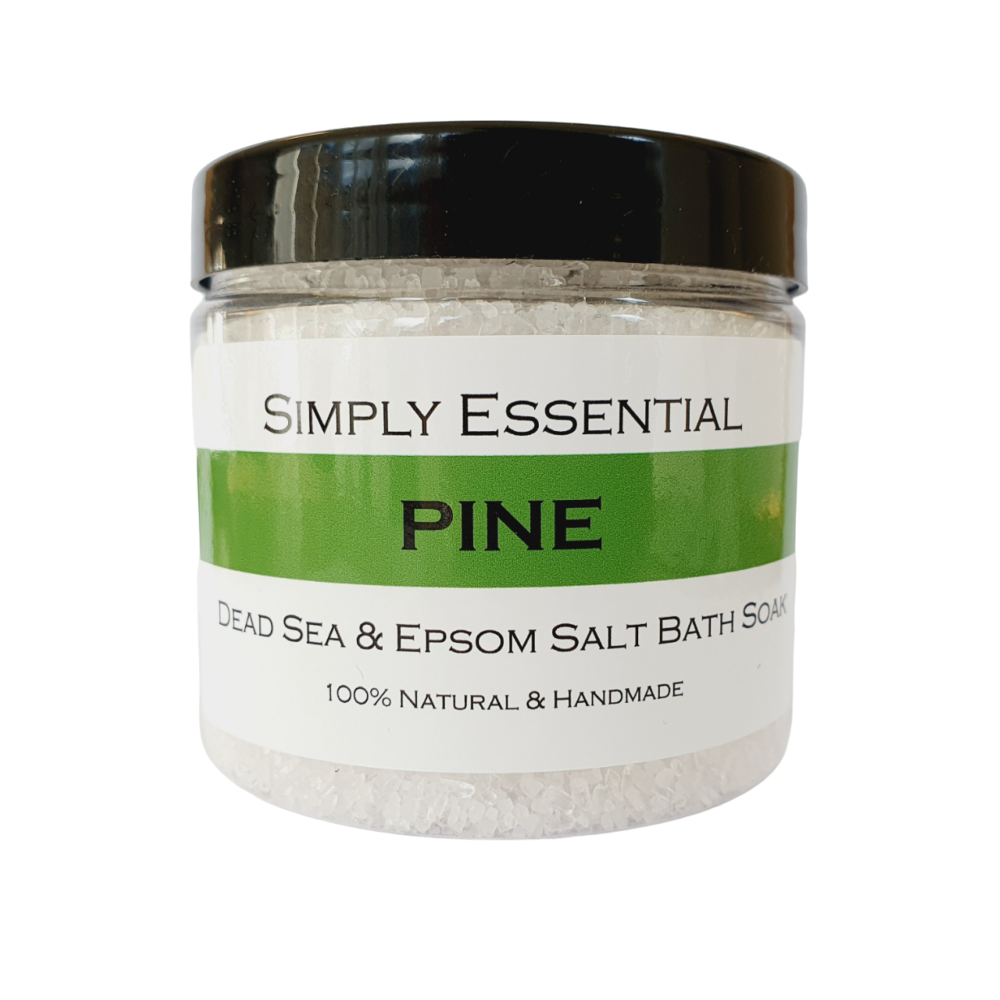 PINE Bath Salt Soak with Dead Sea & Epsom salts 225g