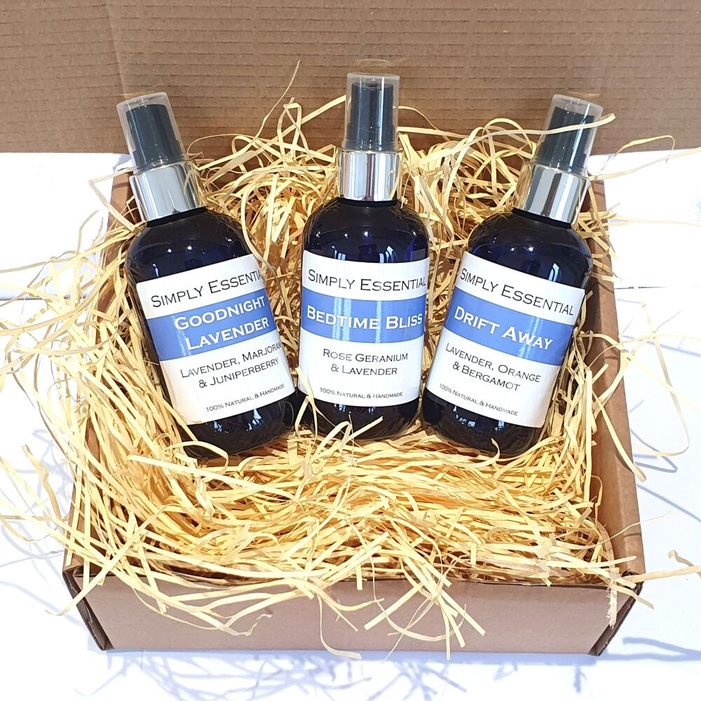 Tranquil Nights: Calming Pillow Spray Gift Set
