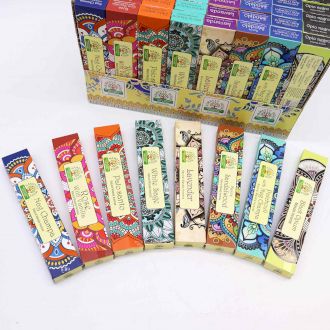 8 Packs of Namaste  hand rolled Masala incense sticks