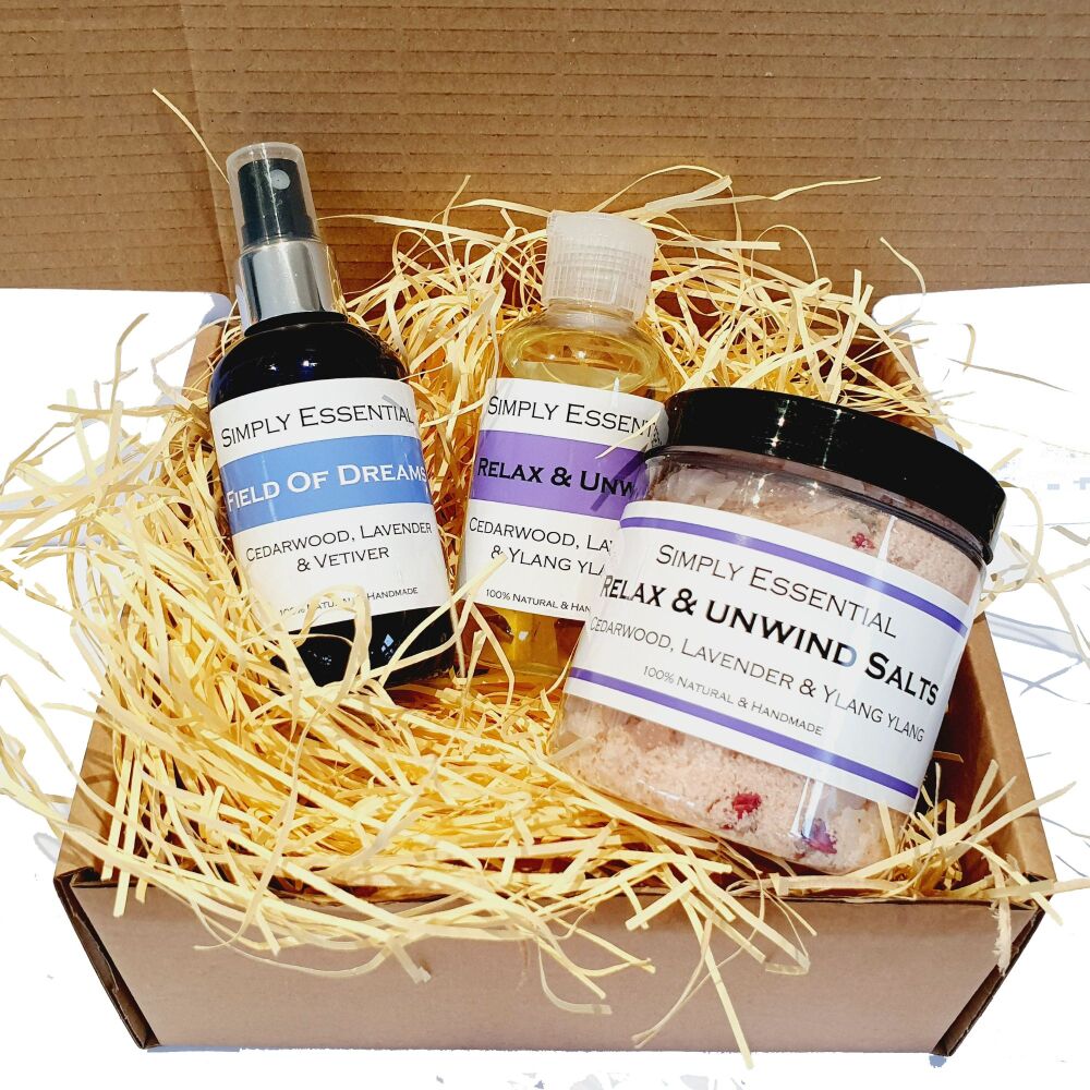 The Ultimate Men's Relaxation Pamper Gift Set to Relax & Unwind