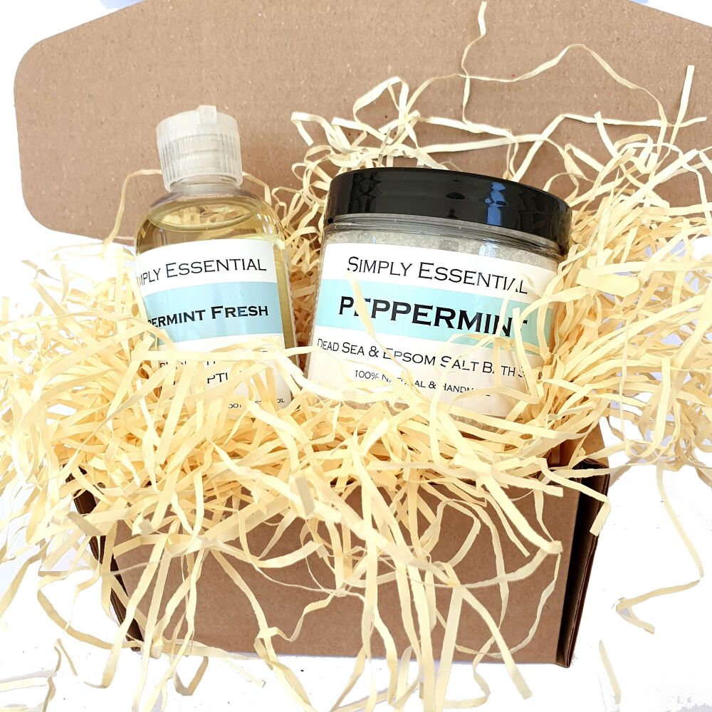 Peppermint Foot salt & massage oil