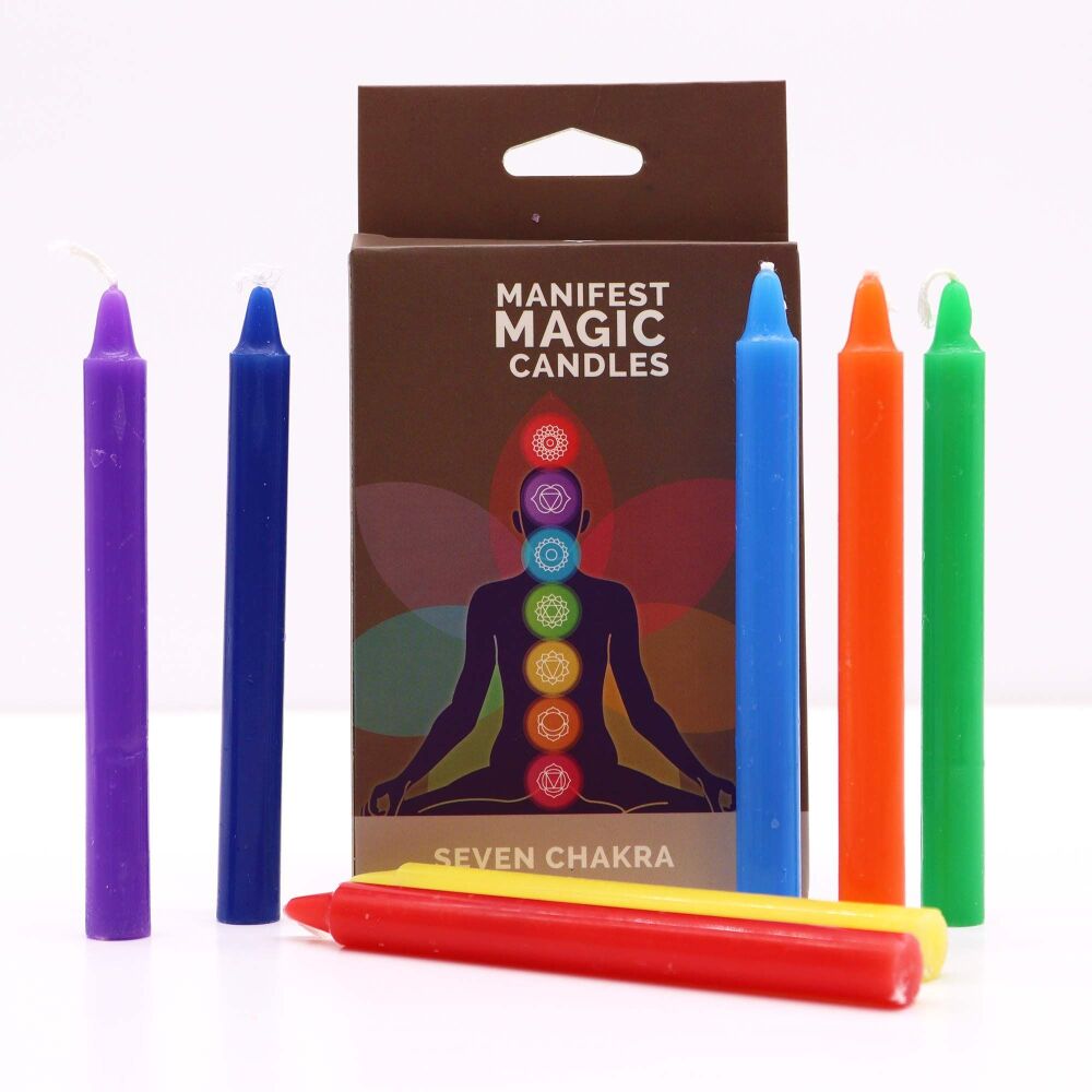 Seven Chakra Candles (Set of 7) : Unleash Your Full Potential