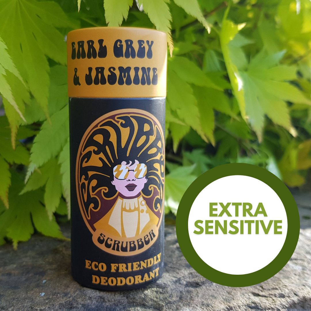 Earl Grey & Jasmine Scrubber Extra sensitive Natural deodorant 85g