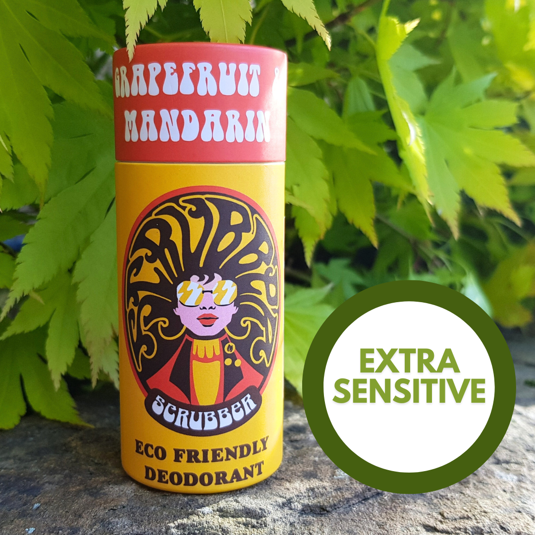 Grapefruit & Mandarin Scrubber Extra Sensitive Natural deodorant 85g