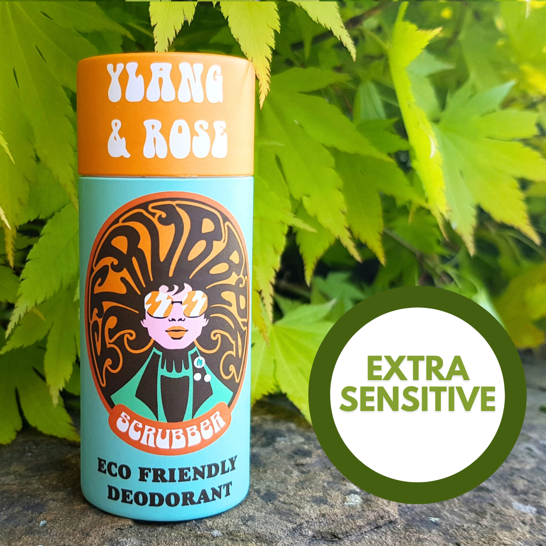 Ylang & Rose Scrubber Extra sensitive natural deodorant 85g