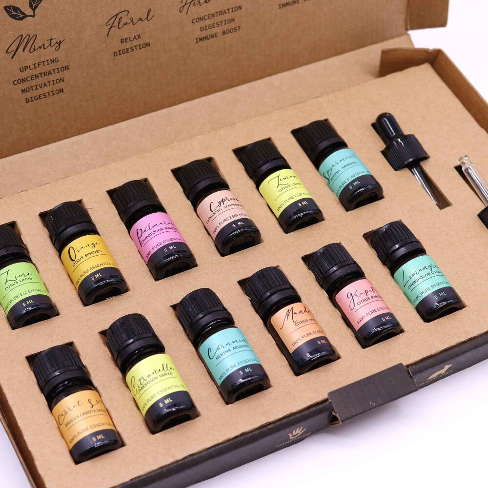 Aromatherapy Essential Oil kit gift set box - Summer Essential oils collect
