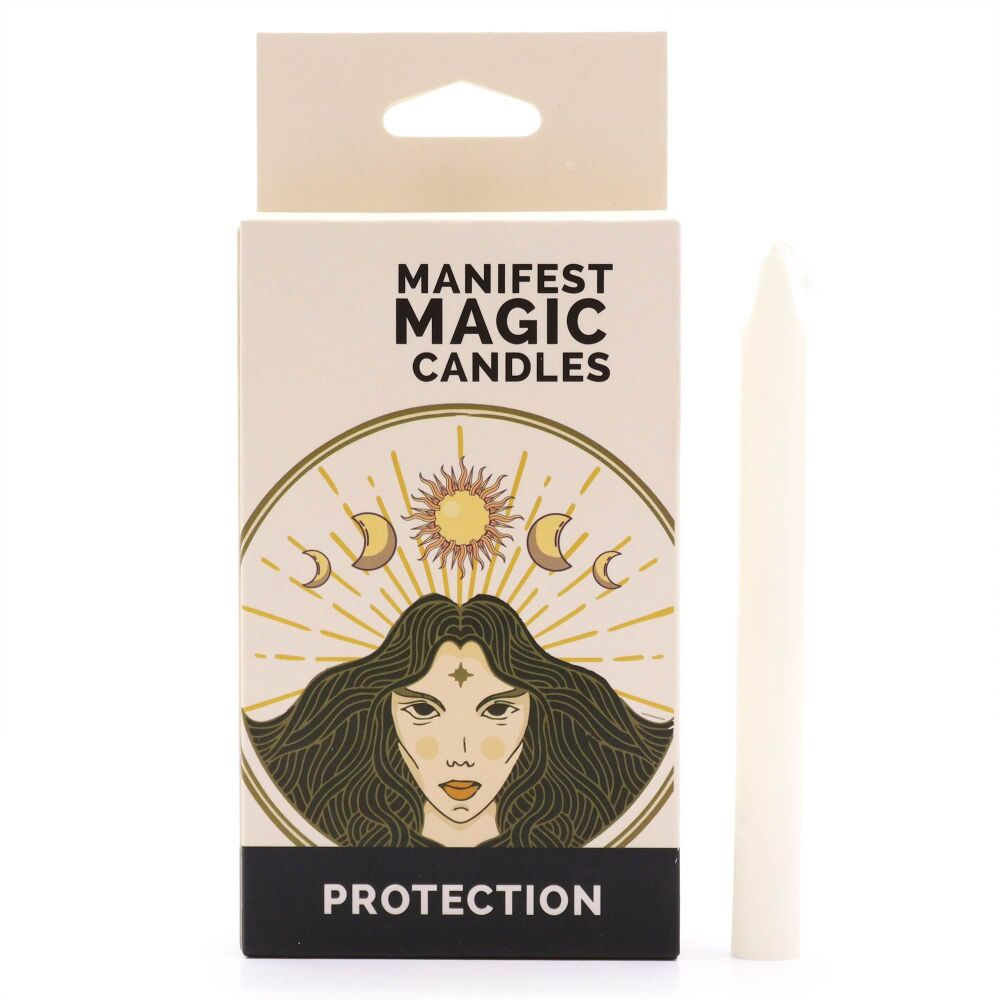 Protection Candles (Set of 12) : Manifest security and strength