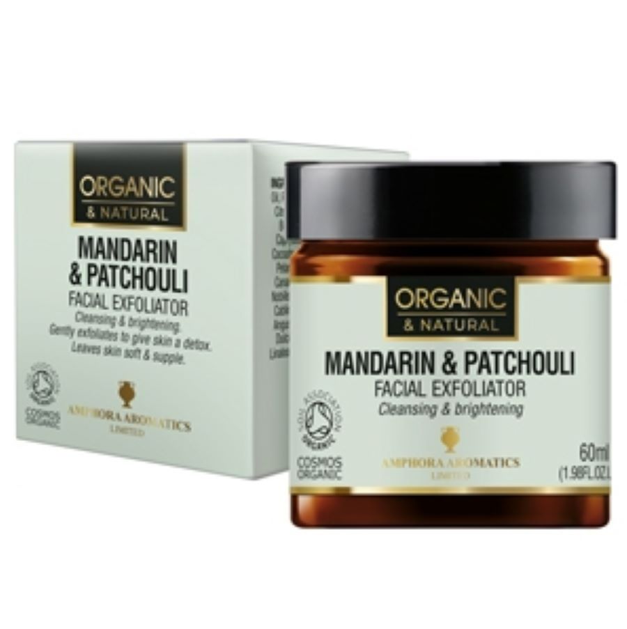 Mandarin & Patchouli Exfoliating Face Gel - Cosmos Organic