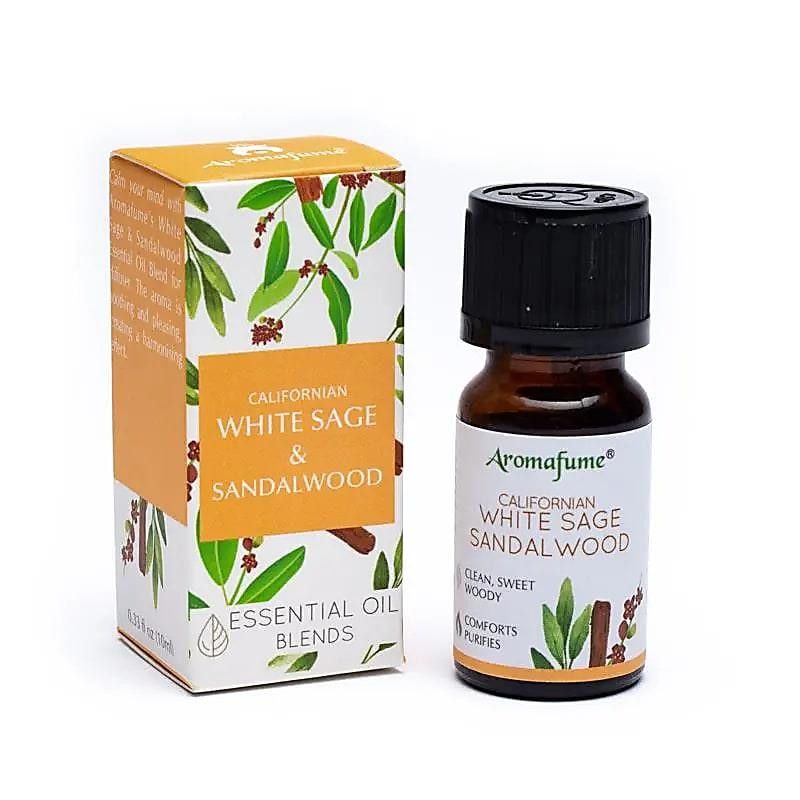 White Sage & Sandalwood Aromafume Essential Oil Blend 10ml