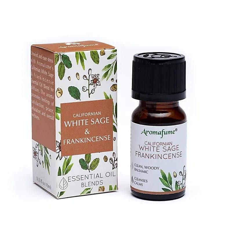 White Sage & Frankincense Aromafume Essential Oil Blend 10ml