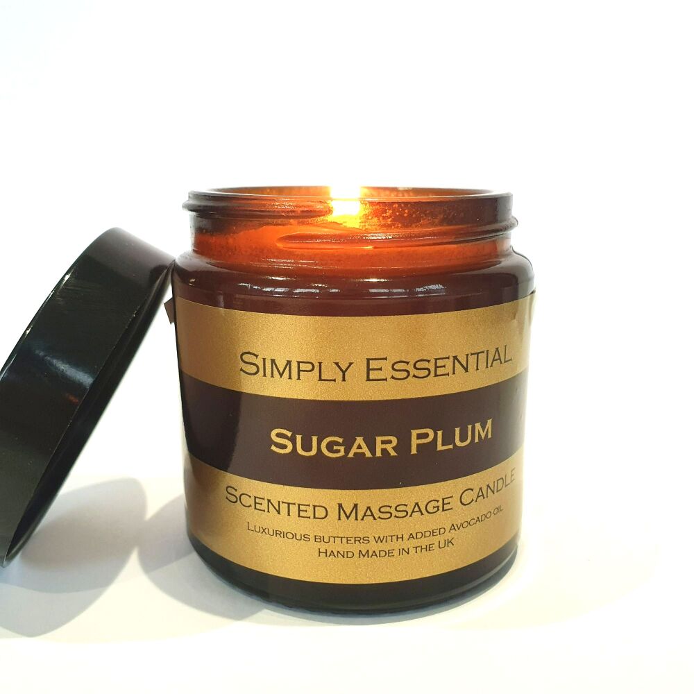Sugar Plum Massage Candle 100g