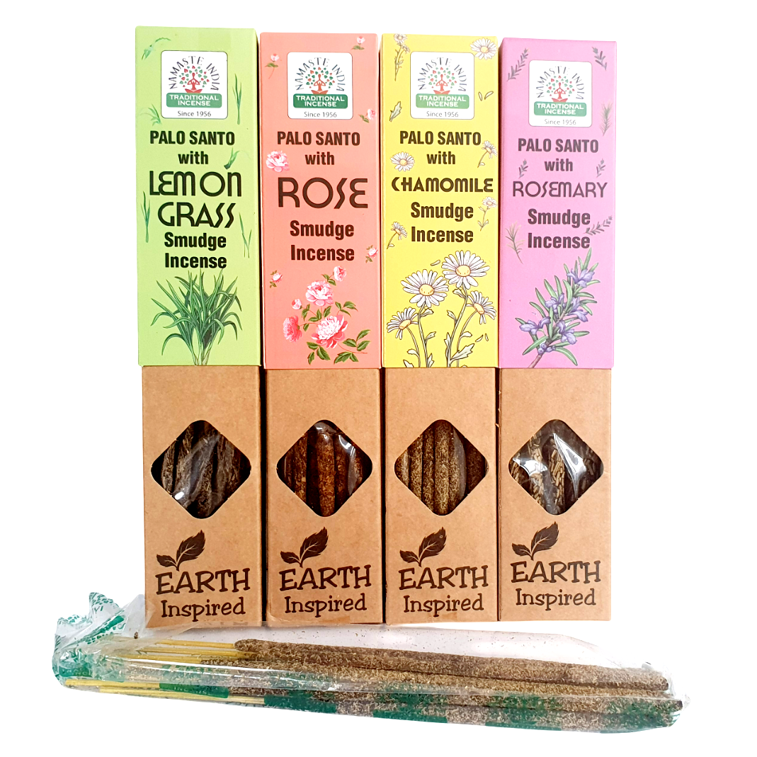 4 Pack of Earth Inspired Smudge incense sticks