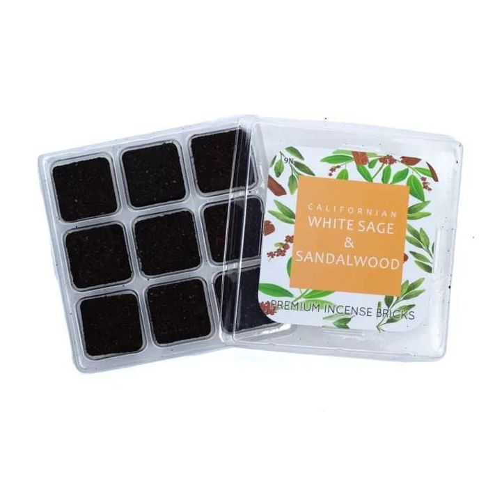 Aromafume Incense Bricks - White Sage & Sandalwood