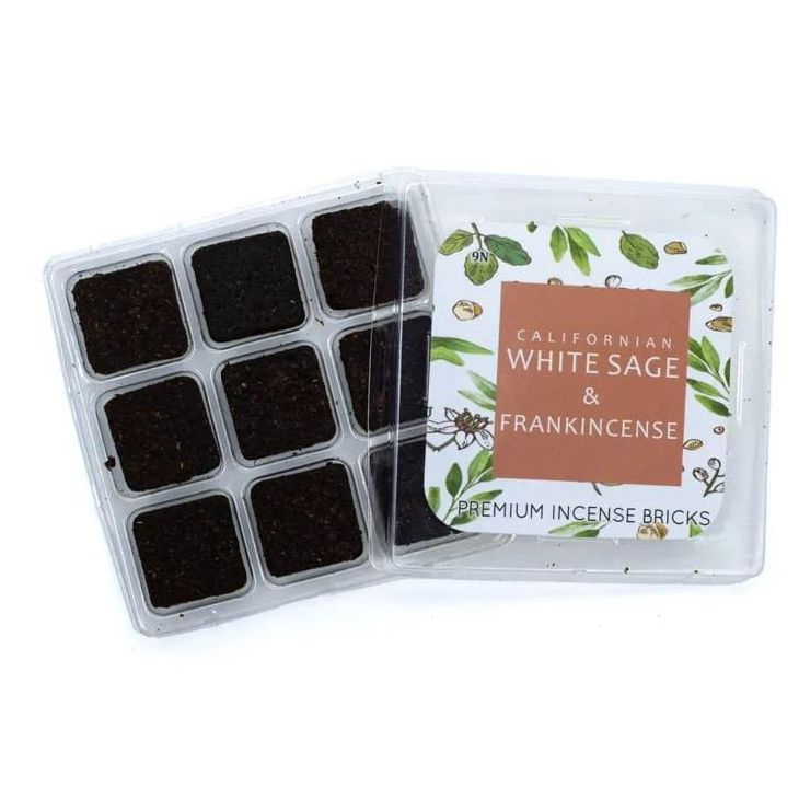 Aromafume Incense Bricks - White Sage & Frankincense