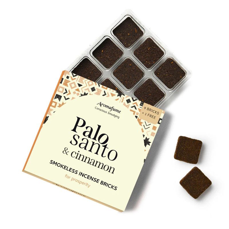 Aromafume Incense Bricks - Palo Santo & Cinnamon