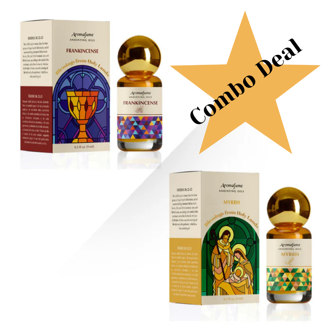 Aromafume Frankincense + Myrrh Anointing Oil Combo deal