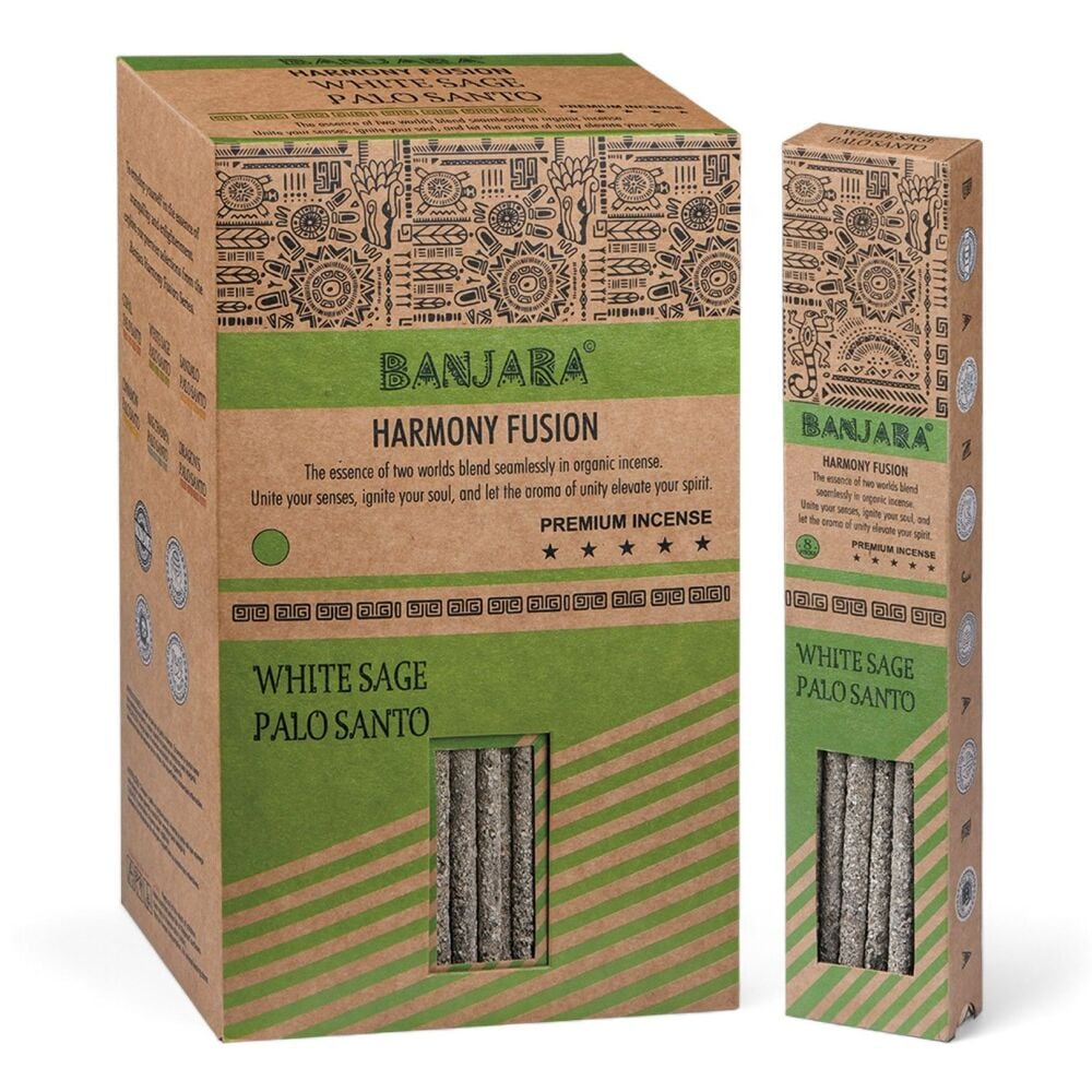 Banjara Palo Santo incense sticks - White Sage