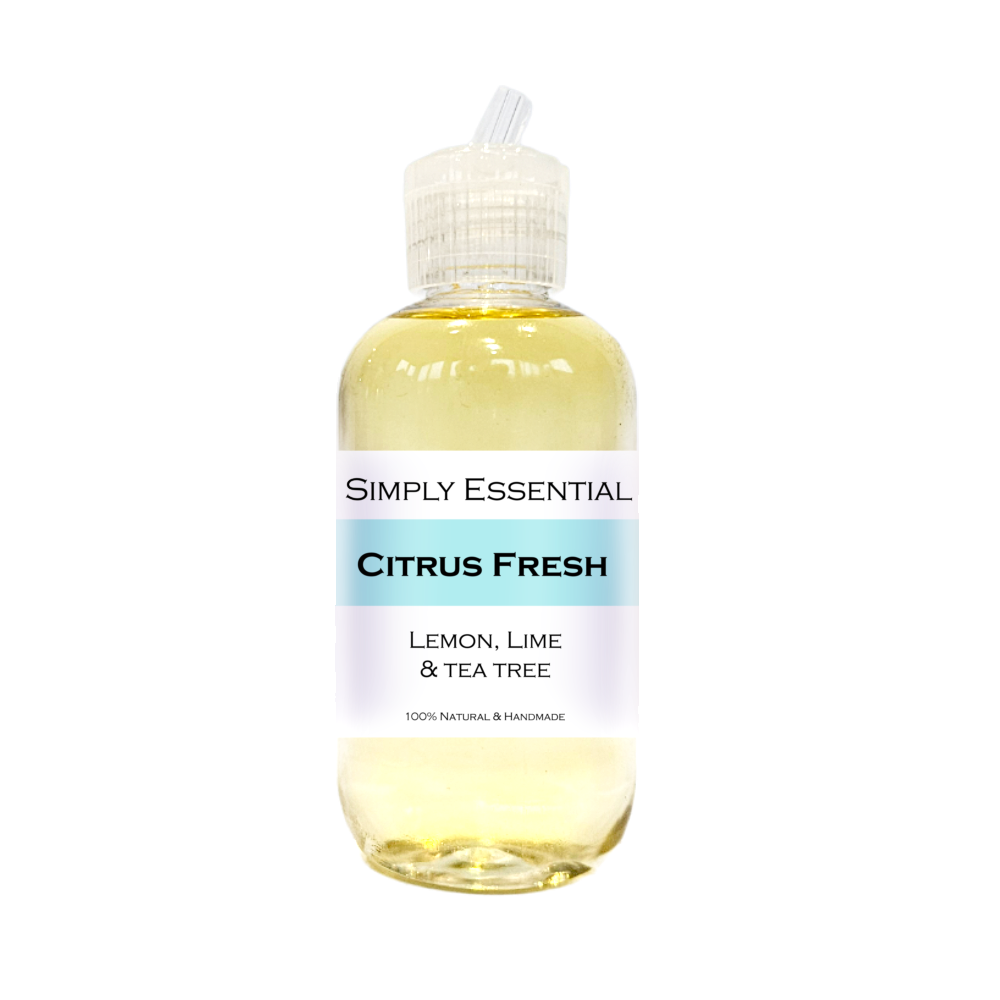 CITRUS FRESH MASSAGE OIL with Lemon, Lime & Tea tree 100ml