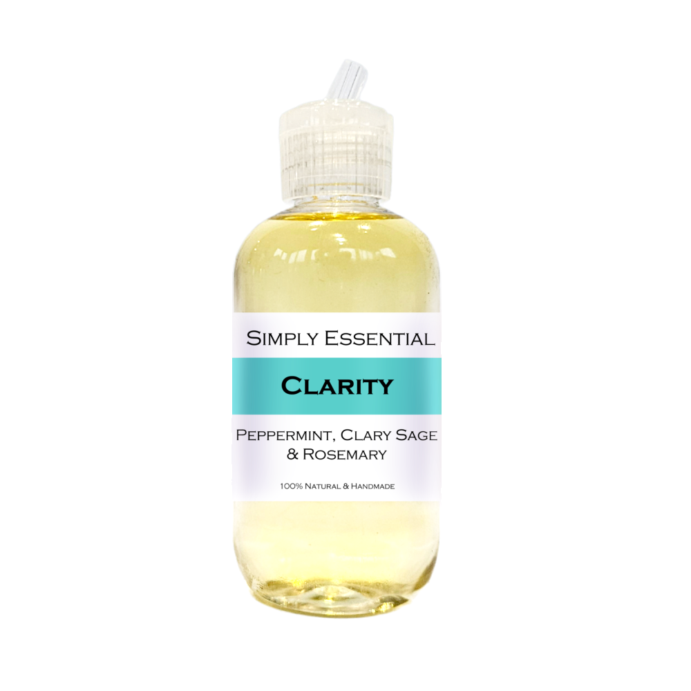 CLARITY MASSAGE OIL with Peppermint Clary Sage & Rosemary 100ml