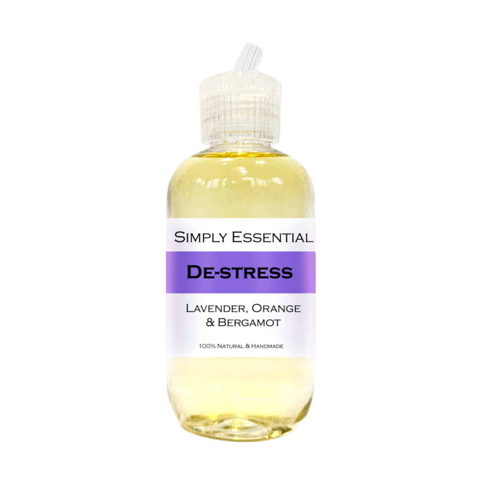 DE-STRESS MASSAGE OIL with Lavender, Orange & Bergamot 100ml