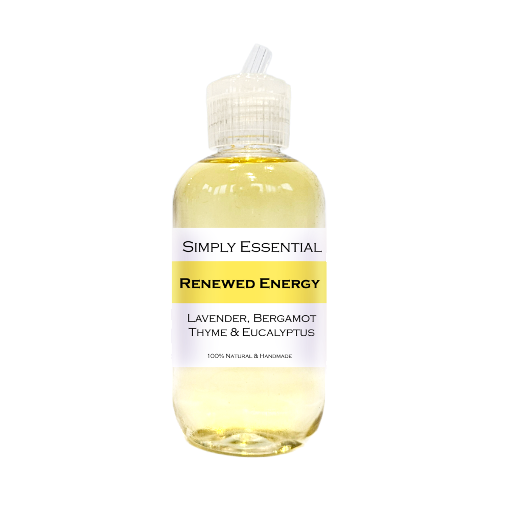 RENEWED ENERGY MASSAGE OIL with Lavender, Bergamot, Thyme & Eucalyptus 100ml