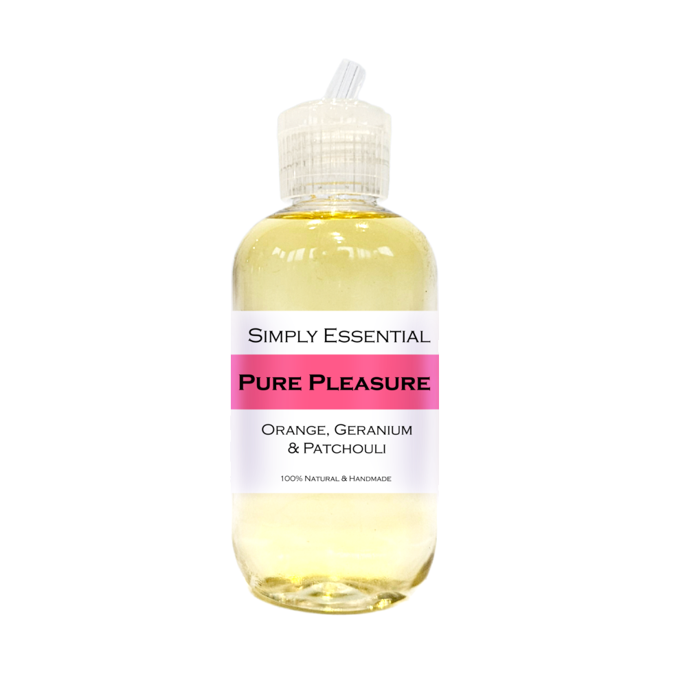 PURE PLEASURE MASSAGE OIL with Orange, Geranium & Patchouli 100ml