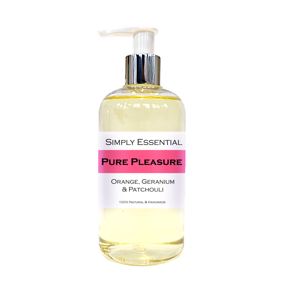PURE PLEASURE MASSAGE OIL with Orange, Geranium & Patchouli 250ml