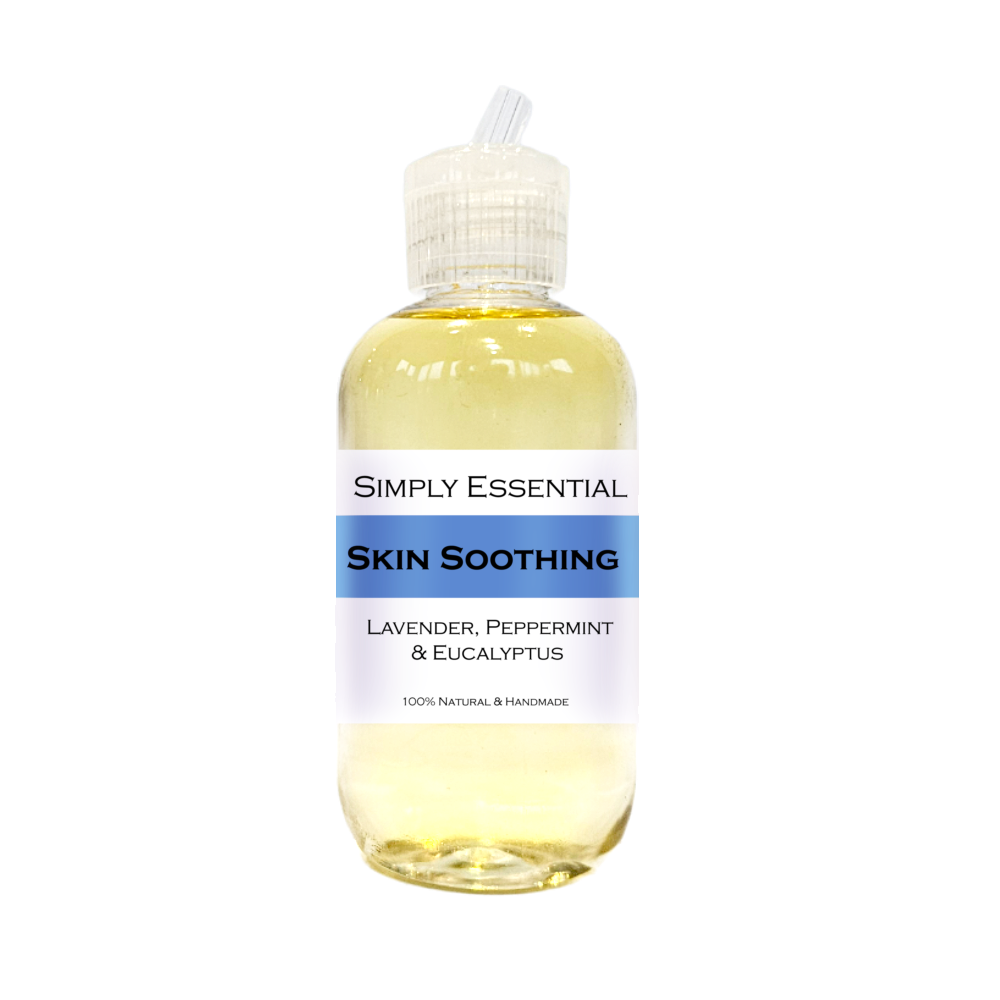 SKIN SOOTHING SHAVING OIL with Lavender, Peppermint & Eucalyptus 100ml